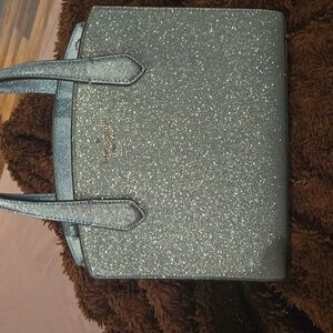 Sparkly blue bag